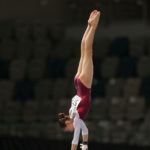 Kids learning handstands - fundamental gymnastic skill