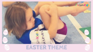 Bunny Theme gymnastic for kids - vestibular core building