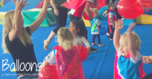 Balloon fun - kids gymnastics